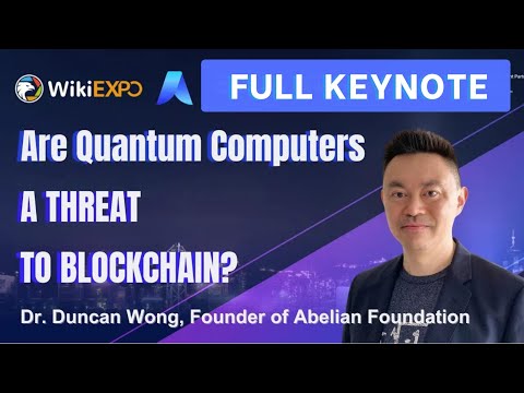 FULL KEYNOTE: Duncan Wong Explains Quantum Safety for Blockchain at WikiExpo 2024 | What is Q-Day?