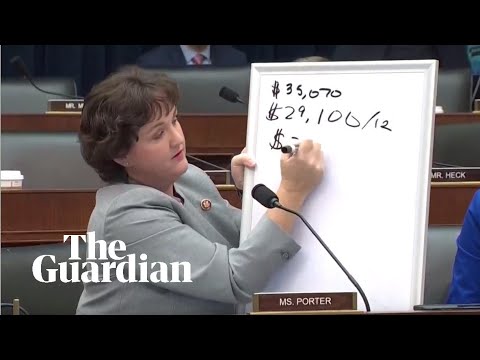 Congresswoman Katie Porter grills billionaire CEO over pay disparity at JP Morgan