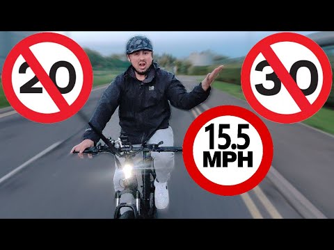 Ebikers are WRONG about the Ebike Speed Law