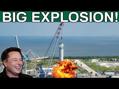 Blue Origin&#039;s New Glenn Exploded During Test.... Musk Reacts!