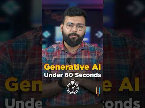 🔥 What is Generative AI ? | Generative AI Explained #Shorts #simplilearn