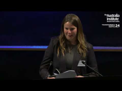 Accountability at the heart of other issues - Speech Series | Transparency Summit 2024