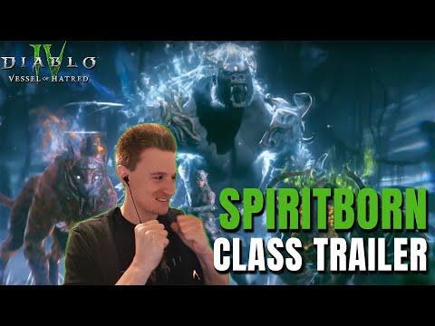 WELCOME TO THE JUNGLE! SPIRITBORN CLASS REVEAL TRAILER Diablo 4