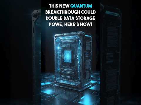 New Quantum Breakthrough Could DOUBLE Data Storage Power – Here’s How