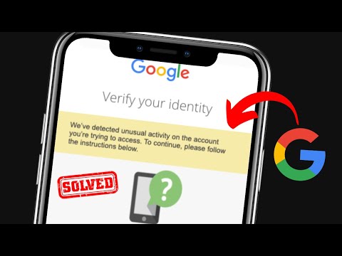 We&#039;ve Detected Unusual Activity on the Account You Are Trying to Access! Google