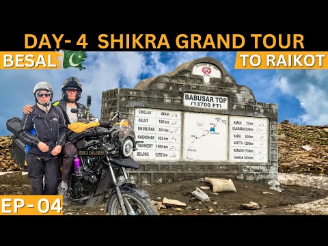 Discover the HIDDEN GEM of Babusar Top on Besal to Raikot Bridge Moto Vlog