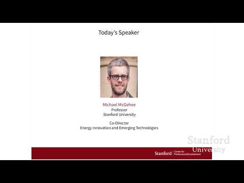 Stanford Webinar - Game-Changer for Solar Energy: Perovskite Semiconductors