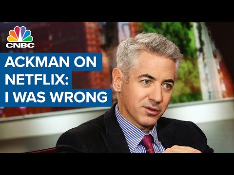 Billionaire investor Bill Ackman on selling Netflix shares: I&#039;m ready to admit when I&#039;m wrong