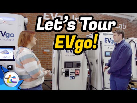 A Brief History of EV Charging Stations - We Tour EVgo&#039;s Technology Innovation Centre!