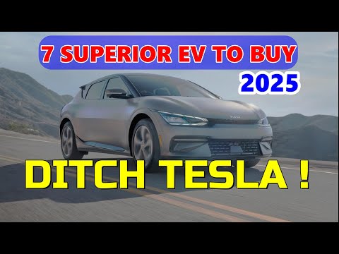 7 ELECTRIC CARS THAT OUTSHINE TESLA IN 2025