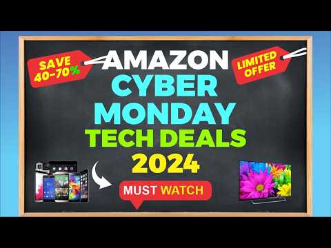 30 Best Cyber Monday Tech Deals on Amazon 2024