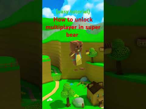 How to unlock multiplayer 💥😲in super bear adventure 🐻 #superbearadventure #super #multiplayergames