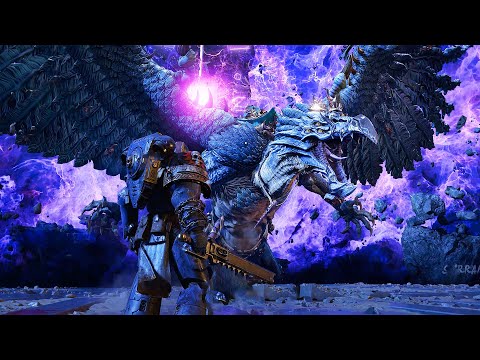 SPACE MARINE 2 - Ending &amp; Final Boss Fight (4K 60FPS)