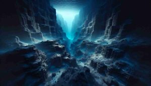 A high definition, realistic image showcasing the fascinating world of underwater caves. The underwater terrain should exhibit an array of different geological features, such as intricate rock formations, tunnels and chambers. With the help of a faint light source, observe a variety of underwater fauna finding solace in these environments. Different shades of blue should predominate the frame, adding a mystic aura to the scene.