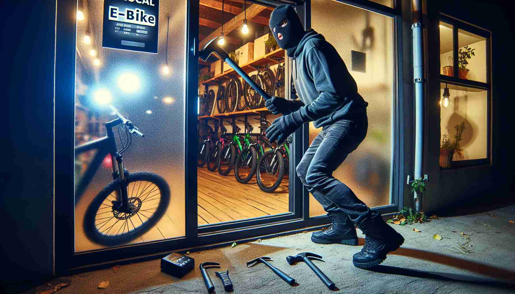 Rash Attempt to Break Into E-Bike Store Thwarted 