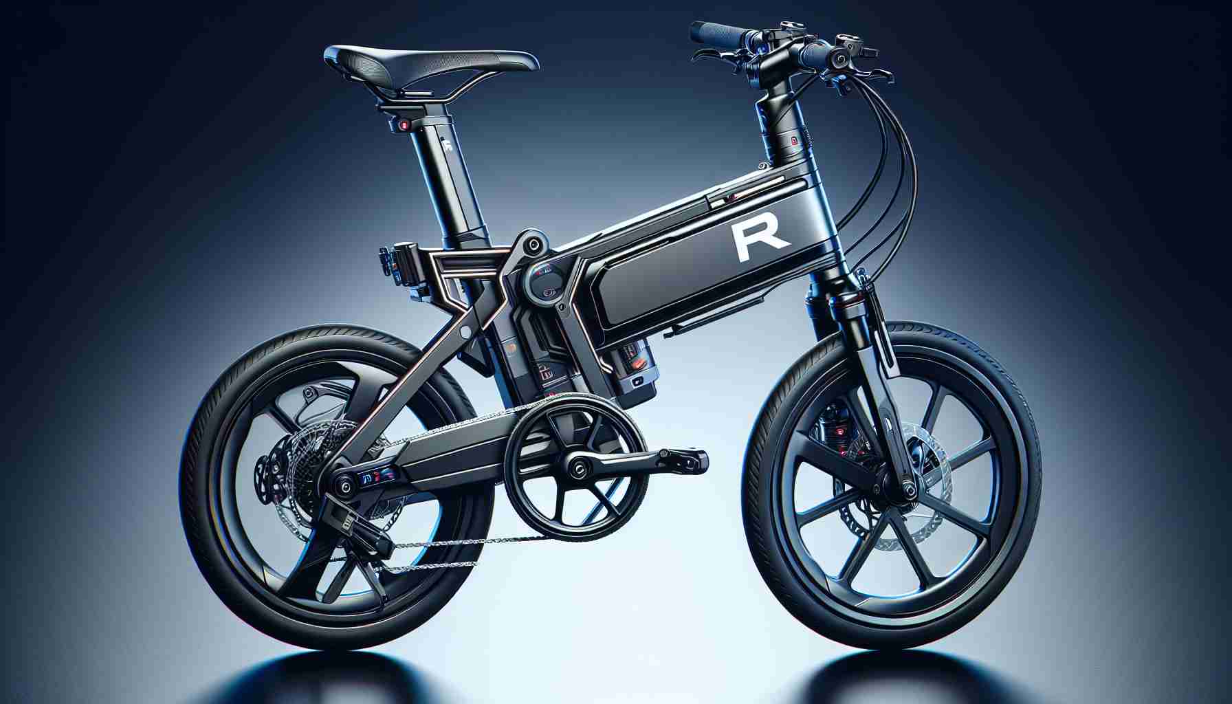 Title: Innovative Electric Folding Bike by Rivelo 