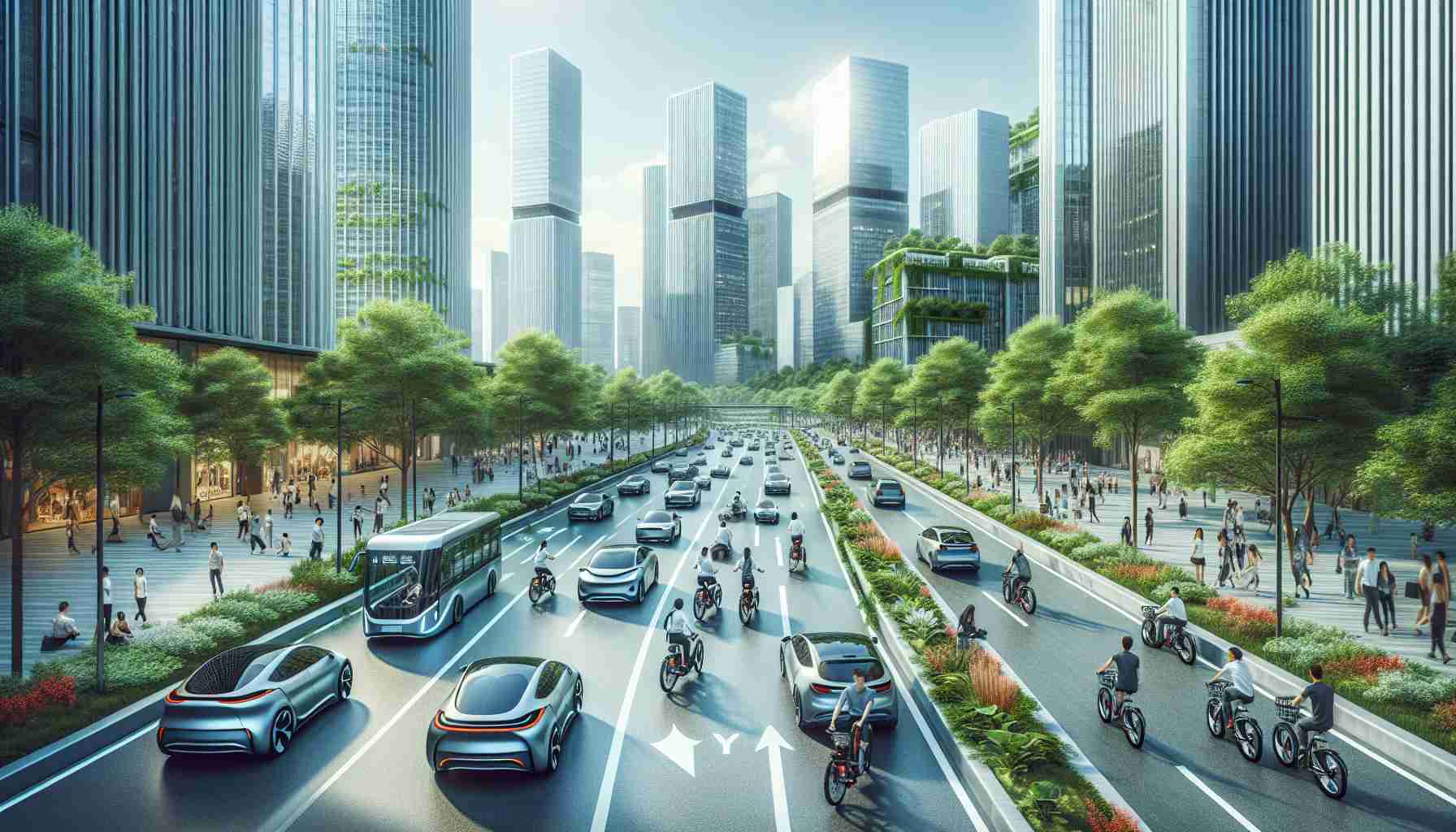 The Future of Urban Transportation: Electric Vehicles Revolutionizing City Life 