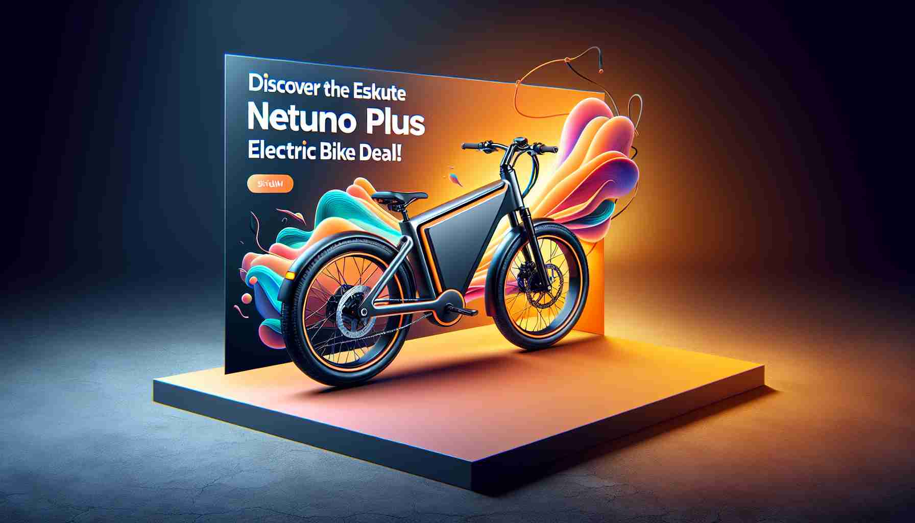 Discover the ESKUTE Netuno PLUS Electric Bike Deal! 