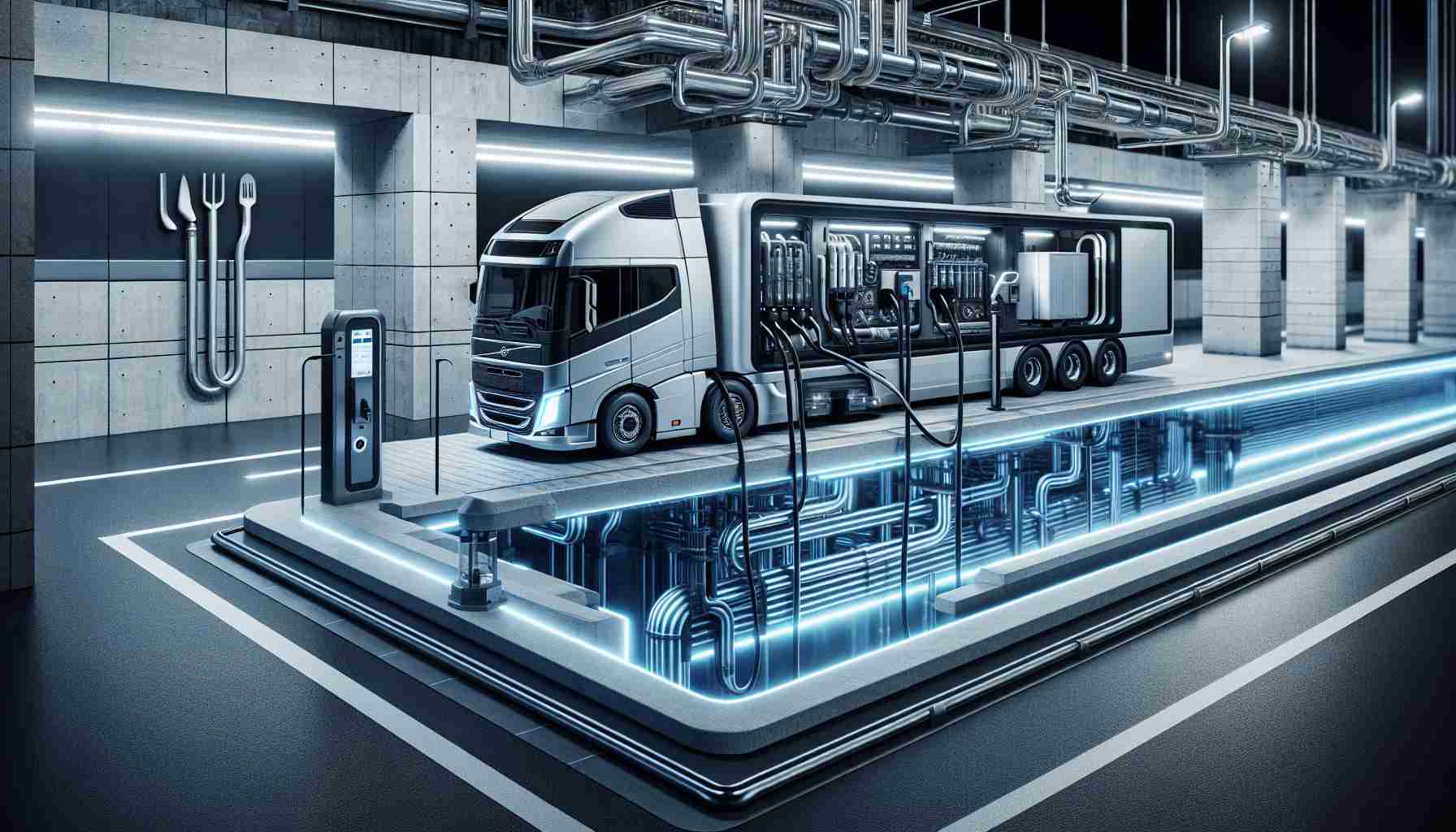 Revolutionary Underground Charging Solution for Electric Trucks Unveiled 