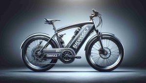 Realistic high-definition image of a bike that has been converted into an electric bike, creating a revolutionized ride. The design should be sleek and innovative, demonstrating the power and efficiency of electric conversion. A logo or emblem could be incorporated into the design, representing the concept of 'Franck's Electric Bike Conversions'. Note that Franck's identity or personal likeness should not appear in the image.