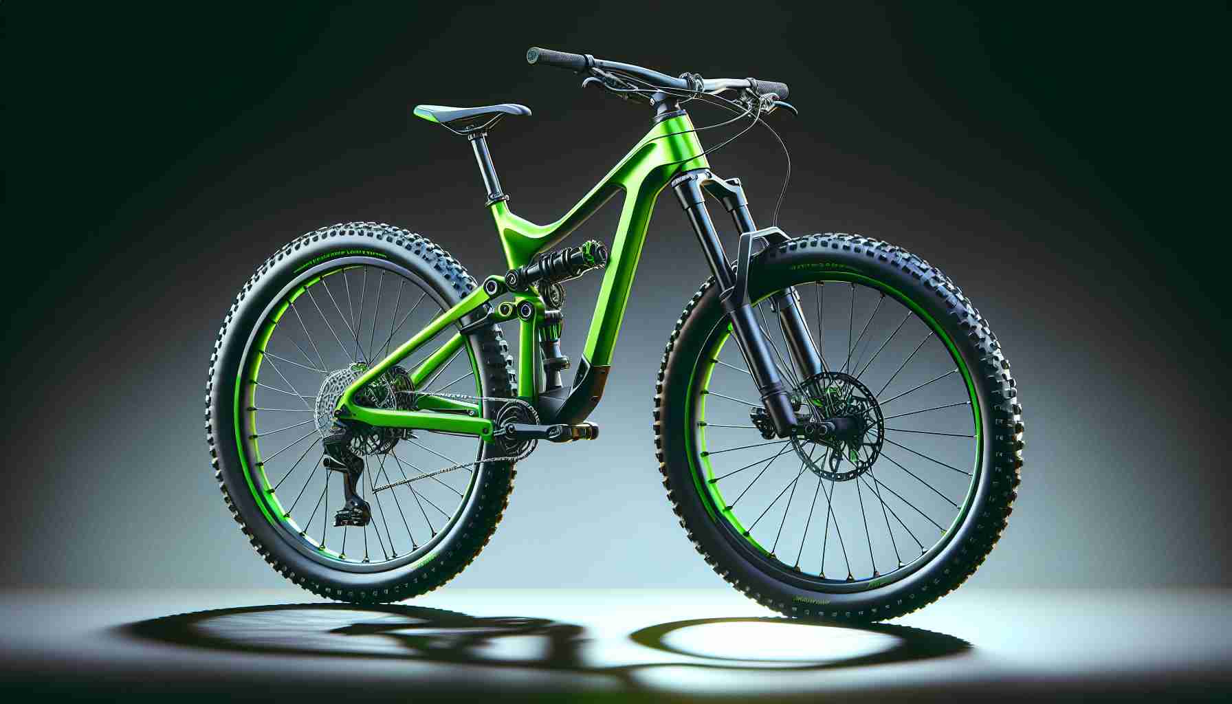 Introducing the Spectacular Green Trail Bike 