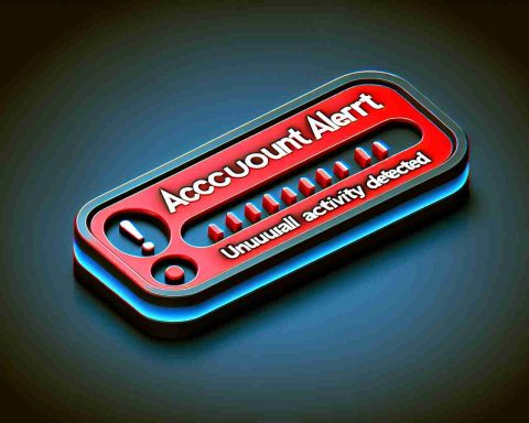 Generate a high-definition, realistic image showing an 'Account Alert' notification. The alert should prominently display the message 'Unusual Activity Detected'. Ensure that it looks like a typical alert that one might receive from a reliable technological platform or online service, with standard symbols, red color accents to show urgency, and clean, readable fonts.
