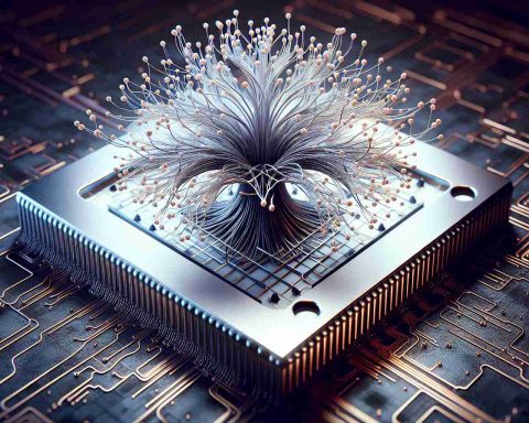 An ultra high-definition, realistic picture illustrating the revolutionary concept of quantum computing. This image features a state-of-the-art quantum chip, possibly inspired by a willow tree's branching structure. It's a symbol of the next leap in technological innovation, propelling us into a future where computational boundaries are expanded beyond imagination.