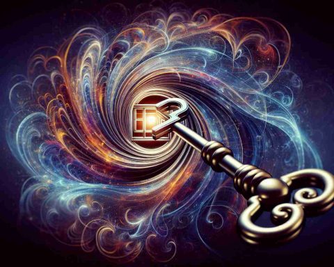 An abstract, high-definition image presenting the concept of quantum secrets being unlocked. Picture a traditional iron key, symbolizing the future, entering a lock shaped like a swirling qubit. The qubit can be imagined as a gleaming, metallic, three-dimensional structure in which the key is turning. Radiating from the qubit-lock, swirls of mesmerizing colors representing quantum activities and intricate patterns embodying quantum entanglement can be seen. The inherent uncertainty and potential of quantum mechanics should shine through the image due to these representations.