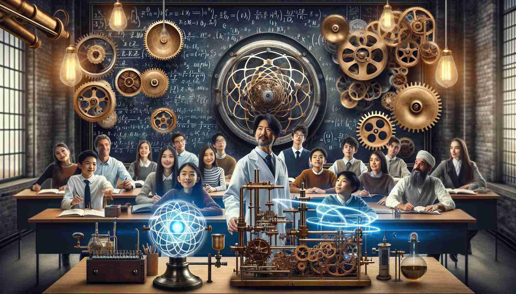 Inventing the Future: How Quantum Physics and Steampunk Collide in an Unlikely Classroom Partnership 