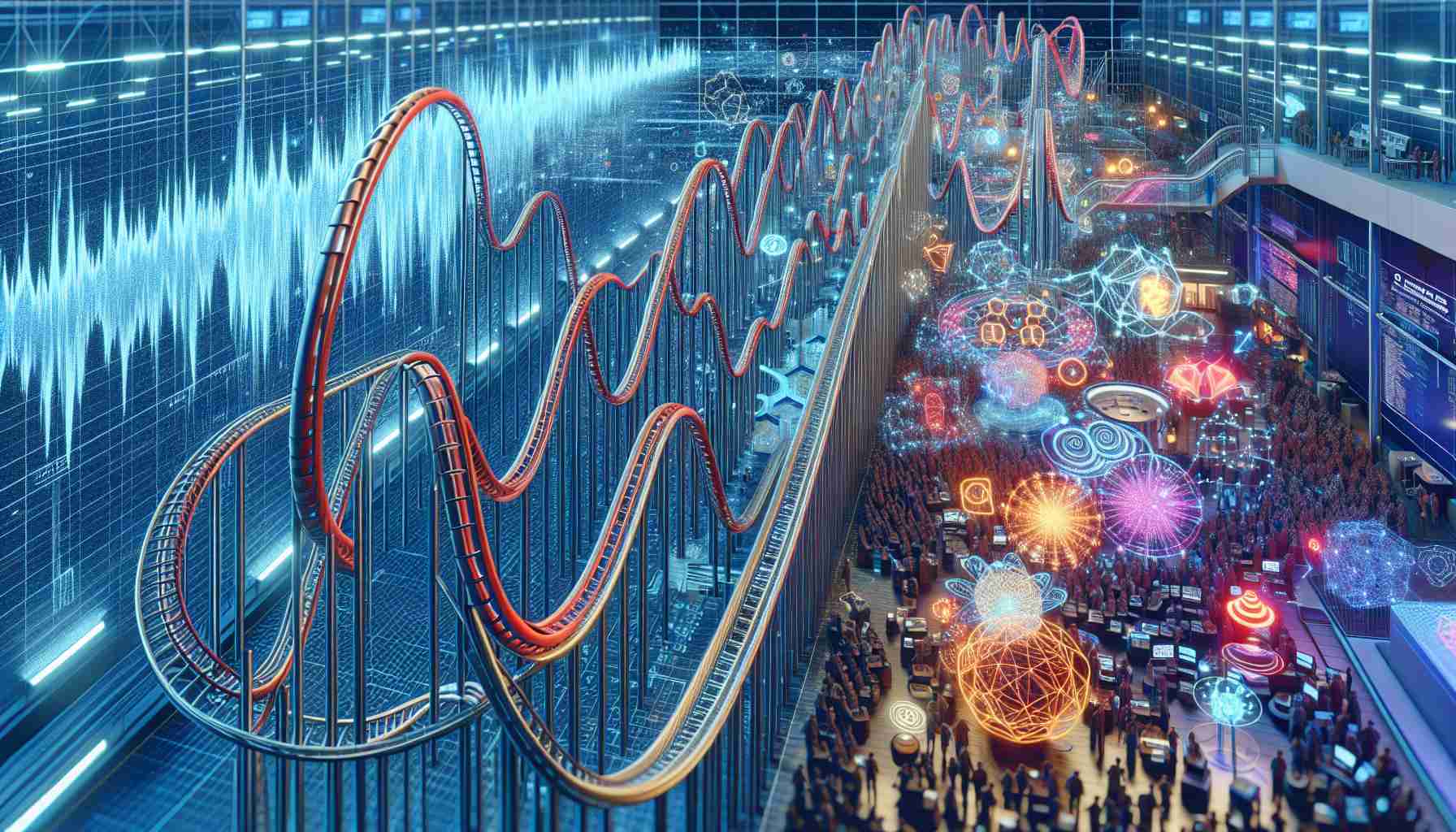 The Rollercoaster Journey of Quantum Computing's Market Presence 