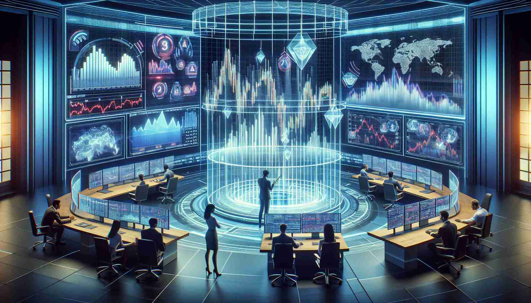 Step into the Future: How 3D Holograms are Revolutionizing Stock Trading! 